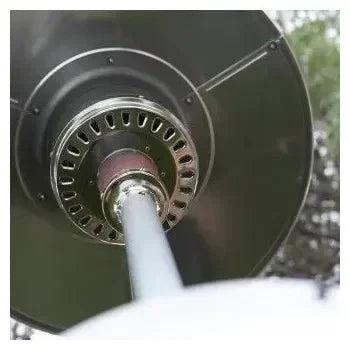Calefactor de acero para exterior a gas ready warm serie 8800 outdoor microclimate de Cecotec