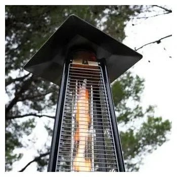 Calefactor de acero para exterior a gas ready warm 8900 outdoor microclimate de Cecotec