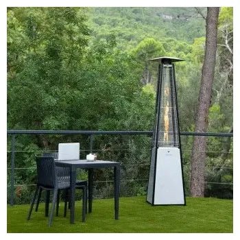 Calefactor de acero para exterior a gas ready warm 8900 outdoor microclimate de Cecotec