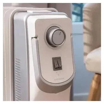 Radiador eléctrico de aceite con 9 módulos en color blanco readywarm 9000 space 360 de Cecotec