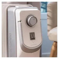 Radiador eléctrico de aceite con 9 módulos en color blanco readywarm 9000 space 360 de Cecotec