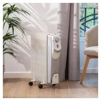 Radiador eléctrico de aceite con 9 módulos en color blanco readywarm 9000 space 360 de Cecotec
