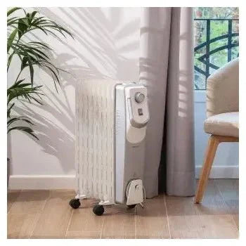 Radiador eléctrico de aceite con 9 módulos en color blanco readywarm 9000 space 360 de Cecotec