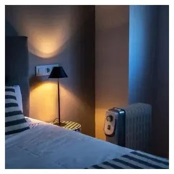Radiador eléctrico de aceite con 9 módulos en color blanco readywarm 9000 space 360 de Cecotec