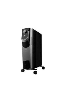 Radiador eléctrico de aceite con 9 módulos en color negro readywarm 9000 space 360 de Cecotec