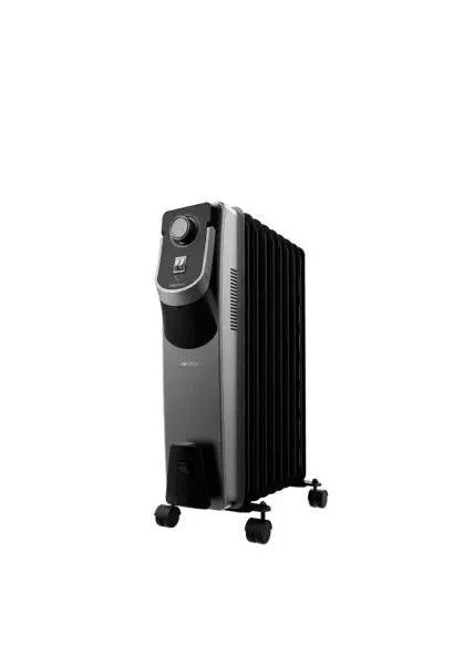 Radiador eléctrico de aceite con 9 módulos en color negro readywarm 9000 space 360 de Cecotec