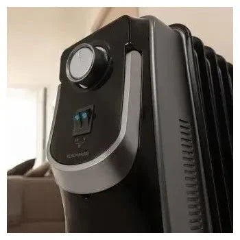 Radiador eléctrico de aceite con 9 módulos en color negro readywarm 9000 space 360 de Cecotec