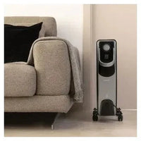 Radiador eléctrico de aceite con 9 módulos en color negro readywarm 9000 space 360 de Cecotec