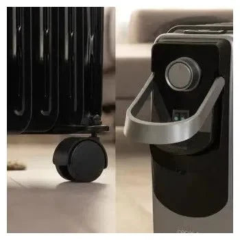 Radiador eléctrico de aceite con 11 módulos en color negro readywarm 11000 space 360 de Cecotec
