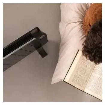 Radiador eléctrico de bajo consumo con 6 elementos en color negro readywarm 1200 thermal black de Cecotec
