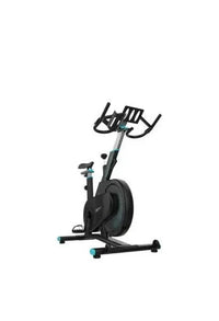 Bicicleta indoor estática con resistencia magnética en color negro drumfit indoor 7000 magno connected de Cecotec