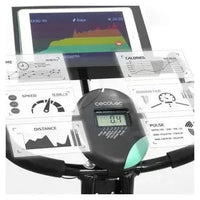 Bicicleta estática plegable con 8 niveles de resistencia en color negro x-bike pro de Cecotec