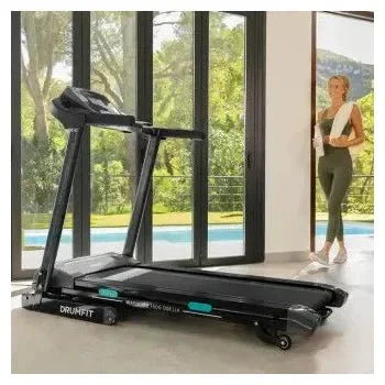 Cinta de correr plegable con pantalla lcd e inclinación motorizada drumfit wayhome 1600 obelia de Cecotec