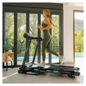 Cinta de correr plegable con pantalla lcd e inclinación motorizada drumfit wayhome 1600 obelia de Cecotec