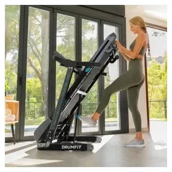 Cinta de correr plegable con pantalla lcd e inclinación motorizada drumfit wayhome 1600 obelia de Cecotec