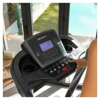 Cinta de correr plegable con pantalla lcd e inclinación motorizada drumfit wayhome 1600 obelia de Cecotec