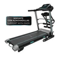 Cinta de correr eléctrica plegable de 4 velocidades color negro drumfit wayhome 1600 obelia ultraflex pro de Cecotec