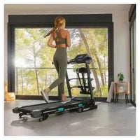 Cinta de correr eléctrica plegable de 4 velocidades color negro drumfit wayhome 1600 obelia ultraflex pro de Cecotec