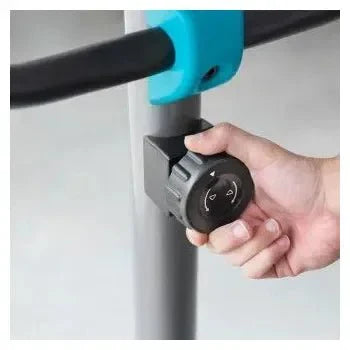 Bicicleta estática con 9 niveles de resistencia en color negro drumfit cycle 9000 talos de Cecotec