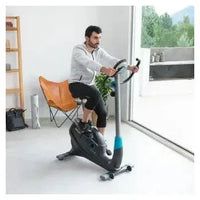 Bicicleta estática con 9 niveles de resistencia en color negro drumfit cycle 9000 talos de Cecotec