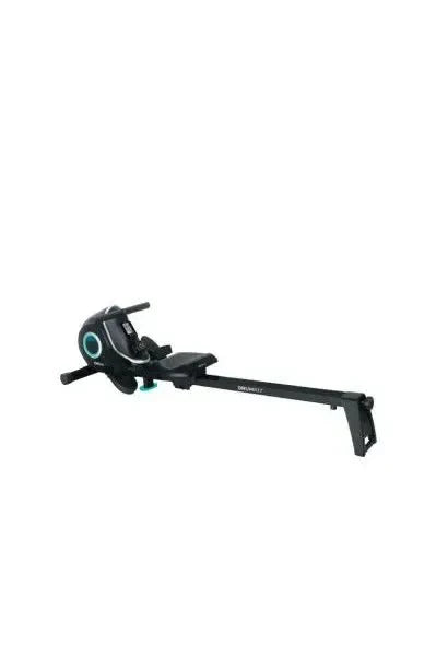 Maquina de remo plegable con resistencia magnetica de 10 niveles en color negro drumfit rower 7000 regatta de Cecotec