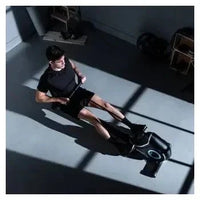 Maquina de remo plegable con resistencia magnetica de 10 niveles en color negro drumfit rower 7000 regatta de Cecotec
