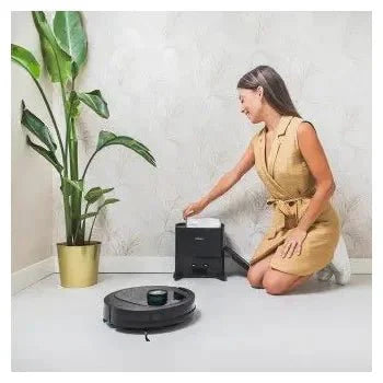 Robot aspirador con base de autovaciado de 2 l y 10 modos de limpieza conga 7490 ultimate home genesis de Cecotec