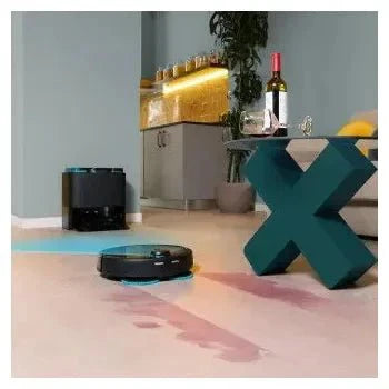 Robot aspirador con base de autovaciado de 3 tanques y navegación láser conga 11090 spin revolution home&wash de Cecotec