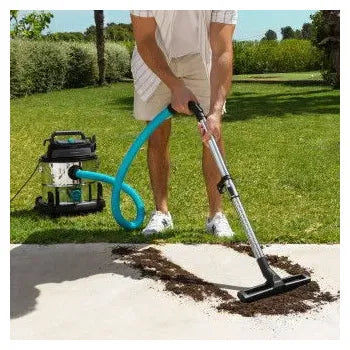 Aspiradora sin bolsa de 1400 w con depósito de 20 l y función de soplado conga rockstar wet & dry steel max de Cecotec