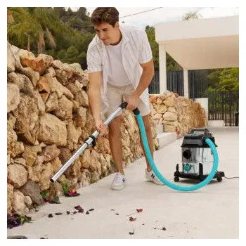 Aspiradora sin bolsa de 1400 w con depósito de 20 l y función de soplado conga rockstar wet & dry steel max de Cecotec