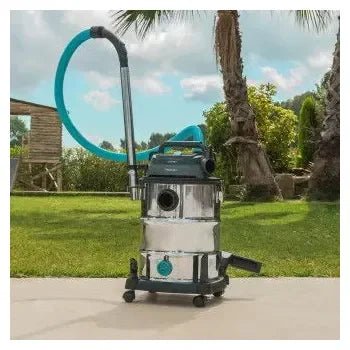 Aspiradora sin bolsa de 1600 w con depósito de 30 l y función de soplado conga rockstar wet & dry steel max pro de Cecotec