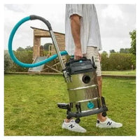 Aspiradora sin bolsa de 1600 w con depósito de 30 l y función de soplado conga rockstar wet & dry steel max pro de Cecotec