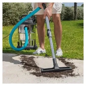 Aspiradora sin bolsa de 1600 w con depósito de 30 l y función de soplado conga rockstar wet & dry steel max pro de Cecotec