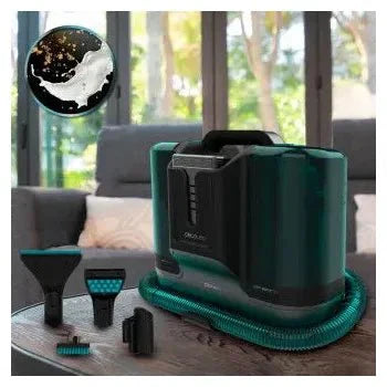 Aspiradora para tapicerías con 2 depósitos y accesorios de limpieza conga carpet&spot clean liberty xl de Cecotec