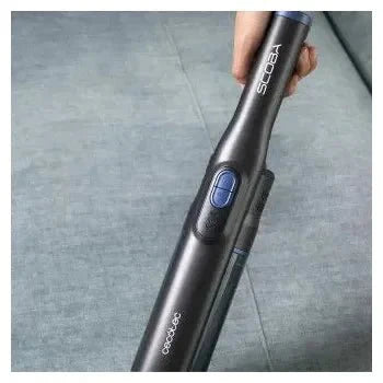 Aspiradora escoba 2 en 1 de con diseño omnidireccional y potencia de 210 w scoba 2100 twice animal de Cecotec