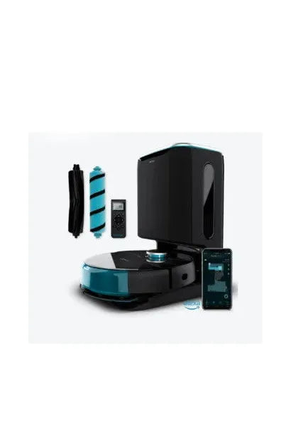 Pack de robot aspirador con láser conga 8090 ultra y base de autovaciado conga home 10000 de Cecotec