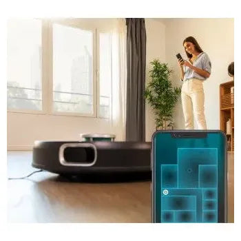 Pack de robot aspirador con láser conga 8090 ultra y base de autovaciado conga home 10000 de Cecotec