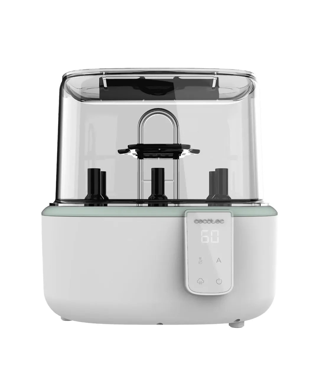 Esterilizador Digital Nana BabyCare para 6 Biberones en 8 Minutos Libre de BPA y Seguro para Alimentos de Cecotec