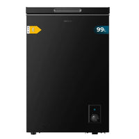 Congelador horizontal Bolero CoolMarket 99L negro 83.5cm convertir a frigorífico clase E y modo Fast Freezing de Cecotec