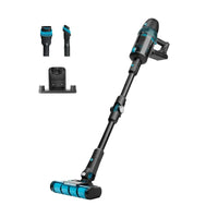 Aspirador escoba Conga Rockstar 2500 X-Treme ErgoFlex con motor digital de 680 W autonomía de 90 min y tubo flexible Cecotec