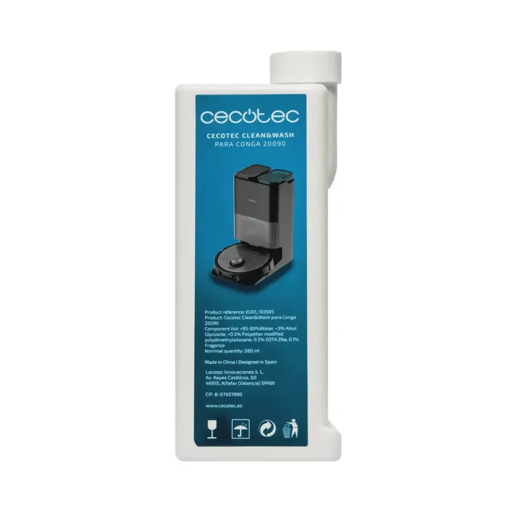 Líquido de limpieza Clean&Wash para Conga 20090 de Cecotec
