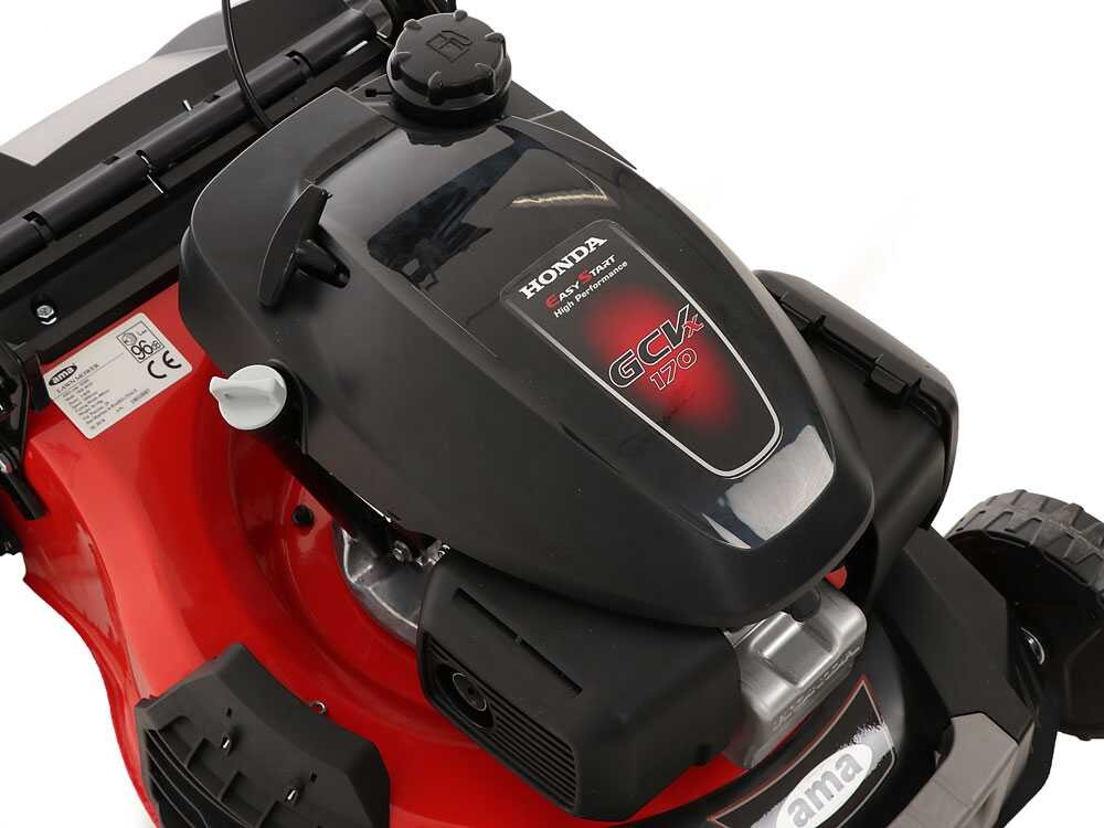 Ama TRX 481H - Corta-Relva Autopropulsado Motor Honda GCVx 170 - Corte 48cm - Sistema 4-em-1