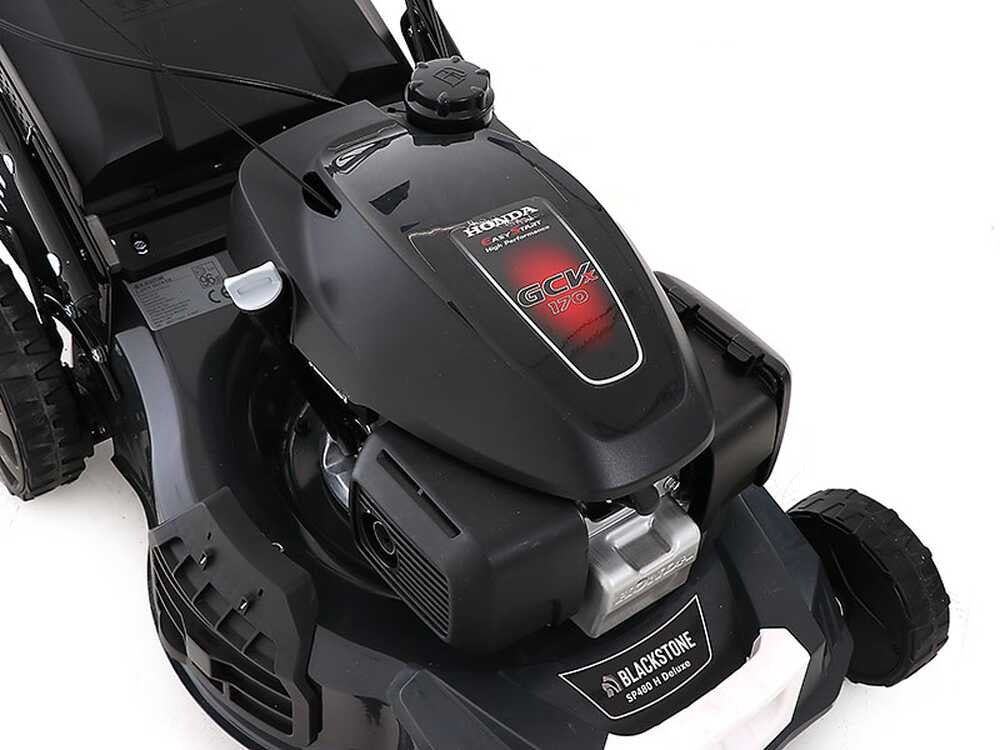 Blackstone SP480 H Deluxe - Corta-Relva Autopropulsado Motor Honda GCVx 170 - Corte 48cm - Sistema 4-em-1