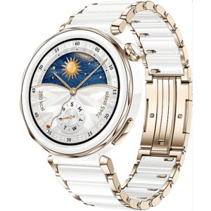 HUAWEI GT5 PRO 42MM CERAMIC TITANIUM — Smartwatch, 130–190 mm, Blanco, Titanio y cerámica