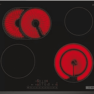 BOSCH PKN631FP2E — Placa de vitrocerámica, 592 mm, Negro, 4 zonas