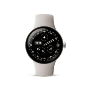 GOOGLE Pixel Watch 4 — Smartwatch, Aluminio, Plata, S/L