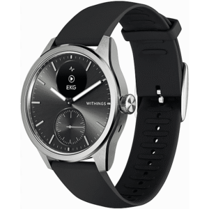 WITHINGS 56835 — Smartwatch, Acero inoxidable, Negro / Plateado