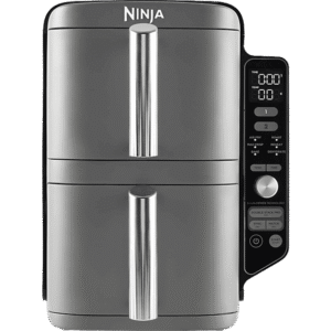 NINJA SL400EU — Freidora de aire, 2470 W, Gris, Doble cesta, 9.5 l