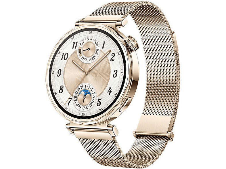 HUAWEI Watch GT 5 — Smartwatch, Gold, Acero inoxidable