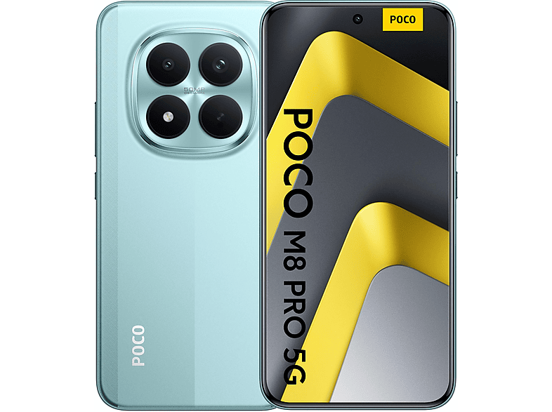 POCO POCO M8 Pro 5G — Smartphone, Verde, 256 GB, 8 GB RAM, 120 Hz